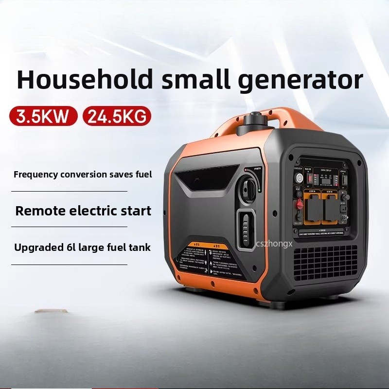 Outdoor Power Source - เครื่องกำเนิดไฟฟ้าขนาดเล็กสำหรับใช้ในบ้าน แบบเงียบ แปลงความถี่ 220V สำหรับใช้งานกลางแจ้ง กำลังไฟสูง