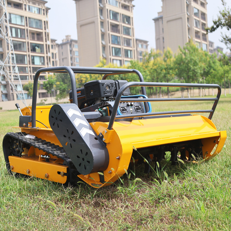 Outdoor Power And Equipment - เครื่องตัดหญ้าควบคุมระยะไกล, อุปกรณ์ตัดหญ้าระดับมืออาชีพ, วงเลี้ยวศูนย์, 45 ° เครื่องตัดหญ้าไฟฟ้าสำหรับใช้งานกลางแจ้ง