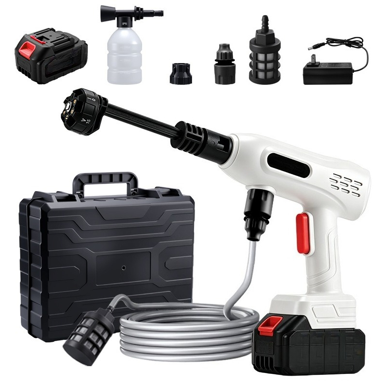 ปืนฉีดน้ำแรงดันสูงไร้สายพร้อมแ - Outdoor Power Washer บทวิจารณ์และราคา