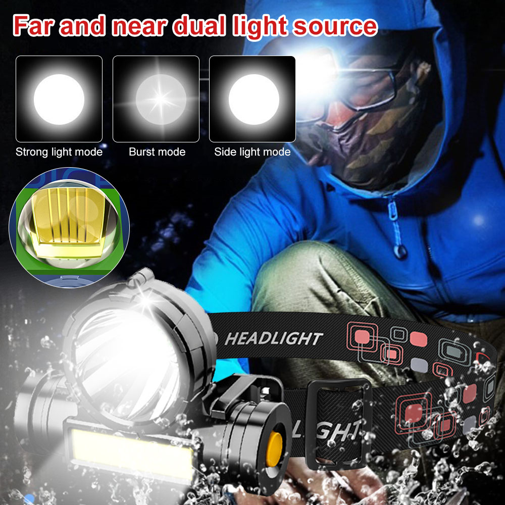 ไฟฉายคาดศีรษะ LED USB ชาร์จไฟไ - Outdoor Power Source บทวิจารณ์และราคา