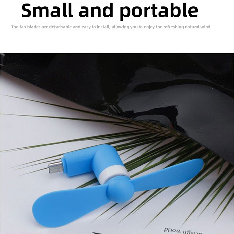 พัดลมโทรศัพท์มินิแบบ Type C พั - Outdoor Power Fan บทวิจารณ์และราคา