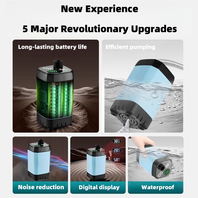 เครื่องอาบน้ำไฟฟ้าแบบพกพาสำหรั - Outdoor Power For Camping บทวิจารณ์และราคา