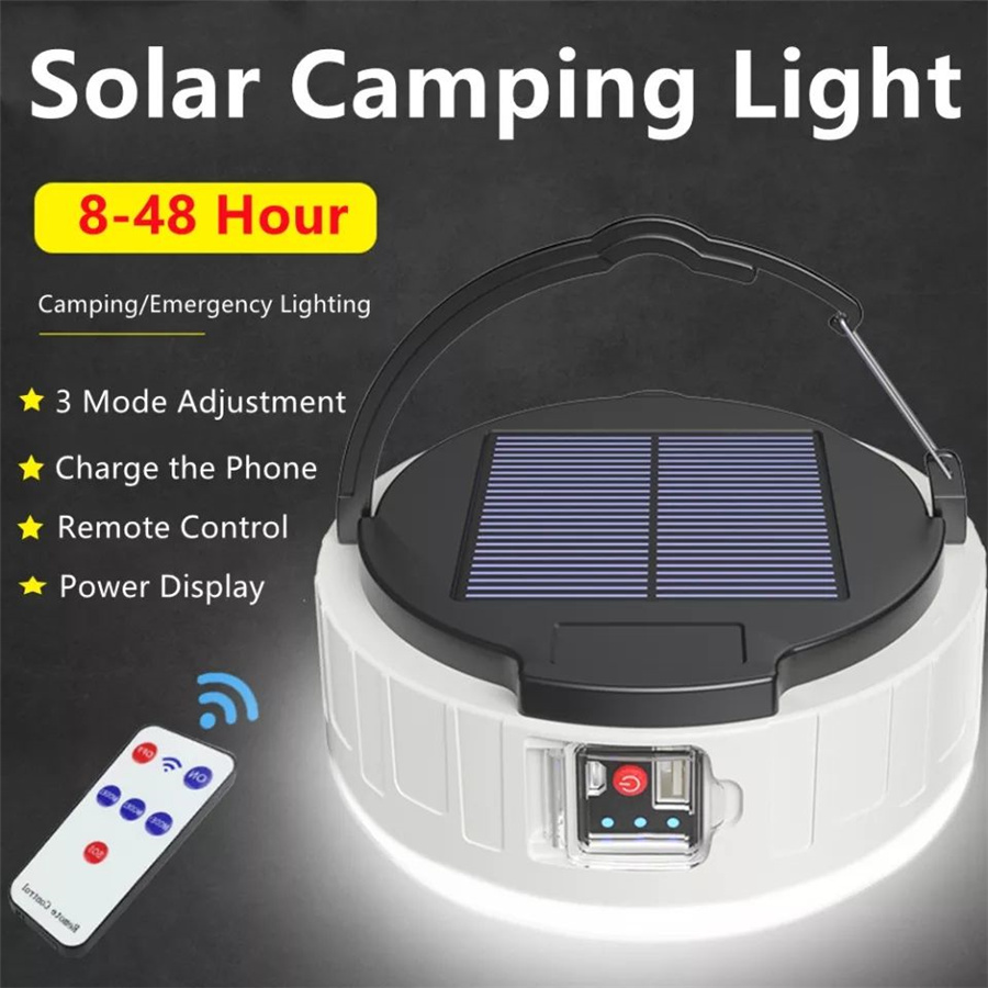 ใหม่พลังงานแสงอาทิตย์ LED Camp - Outdoor Power New Market บทวิจารณ์และราคา