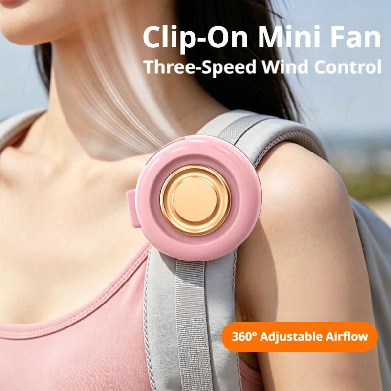 พัดลมแบบคลิปพกพา พัดลมไร้ใบพัด - Outdoor Power Fan บทวิจารณ์และราคา