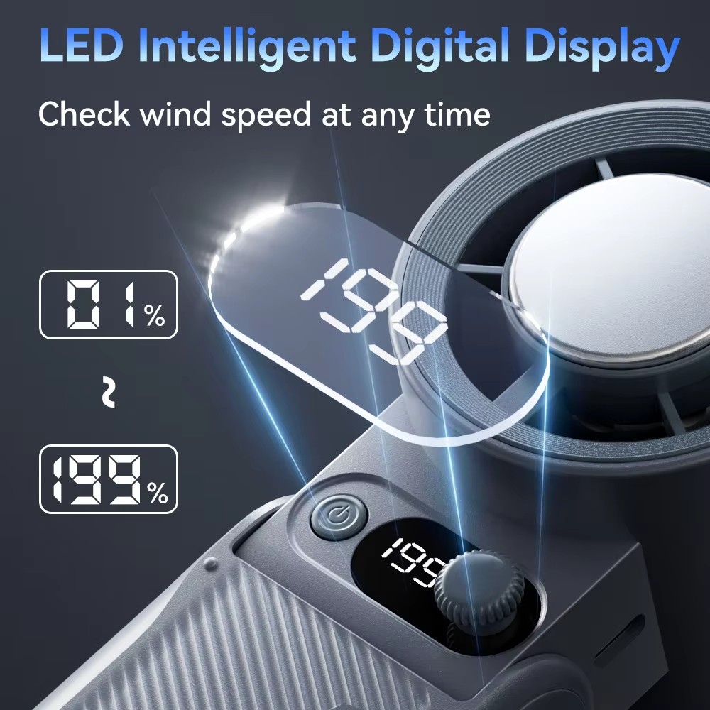 พัดลมมือถือแบบพกพา ลมแรง 199 ร - Outdoor Power Fan บทวิจารณ์และราคา