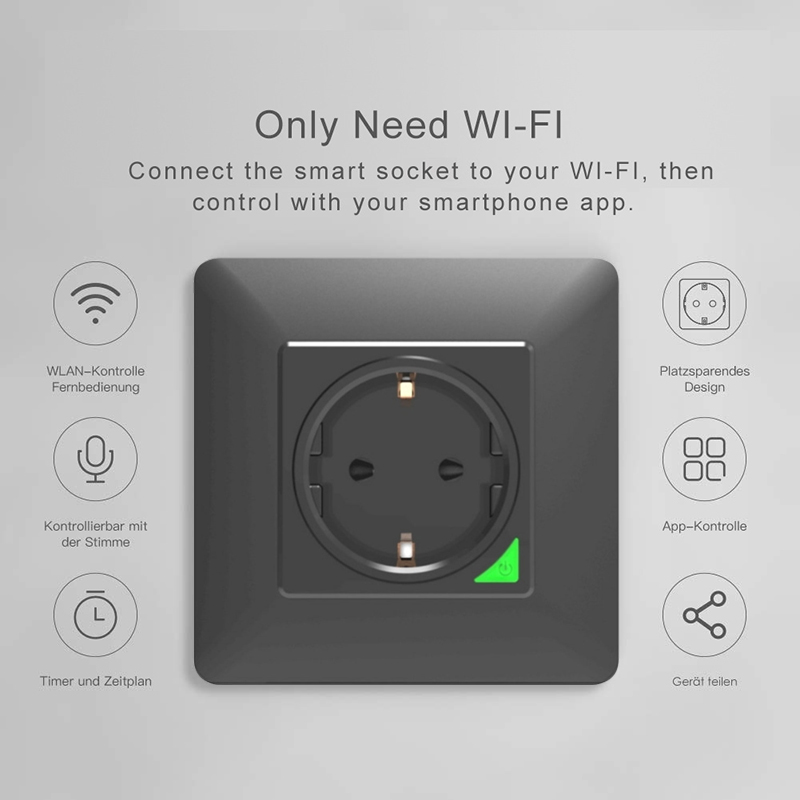 Avoir Tuya Zigbee เต้าเสียบ IP - Outdoor Zigbee Power Plug บทวิจารณ์และราคา