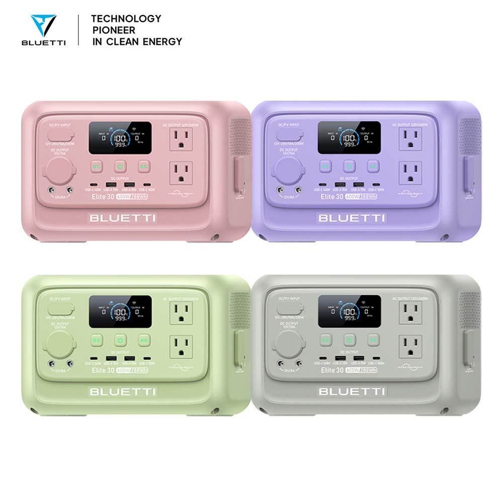 【รุ่นใหม่】BLUETTI Elite 30 V2  - Outdoor Power Source บทวิจารณ์และราคา