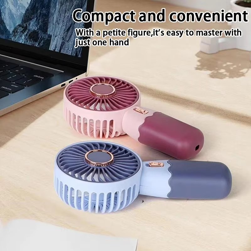 พัดลมไฟฟ้าขนาดเล็กแบบพกพา ชาร์ - Outdoor Power Fan บทวิจารณ์และราคา