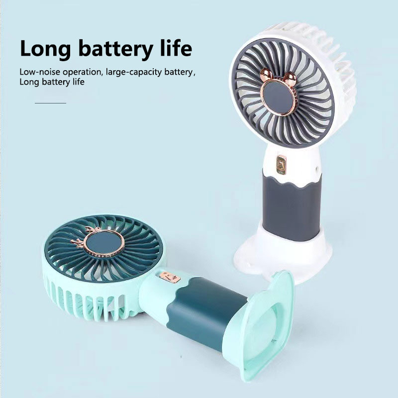 พัดลมไฟฟ้าขนาดเล็กแบบพกพา ชาร์ - Outdoor Power Fan บทวิจารณ์และราคา