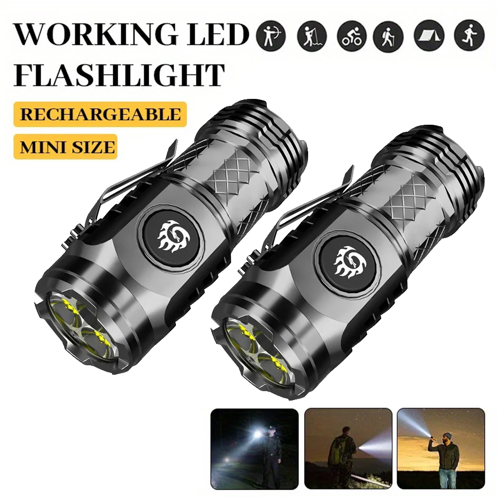 ไฟฉาย LED พลังสูง แบตเตอรี่ในต - Outdoor Power For Camping บทวิจารณ์และราคา