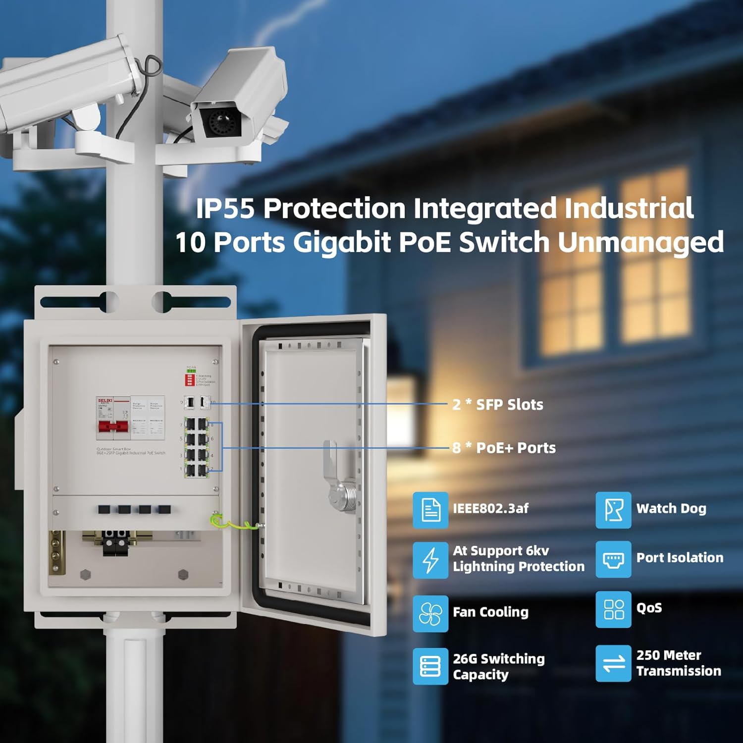 กล่องเครือข่ายอัจฉริยะสำหรับภา - Outdoor Power And Equipment บทวิจารณ์และราคา